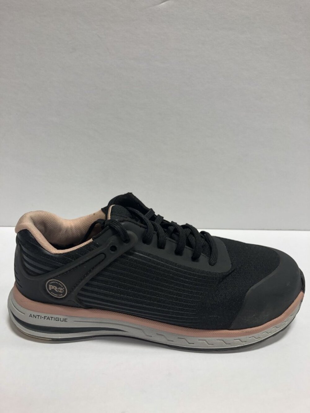 Timberland Pro Women’s Drivetrain, Black Composite Toe Sneakers, Size 6.5M